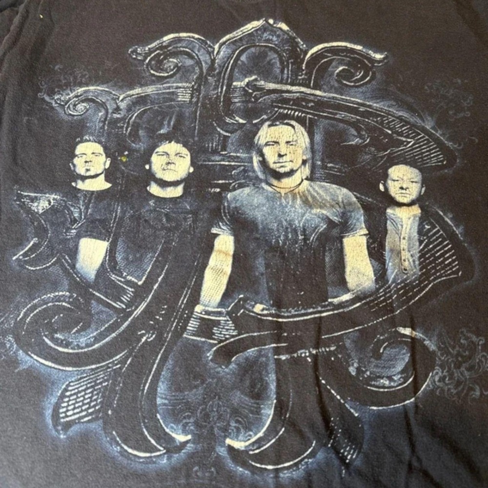 Vintage Anvil 2010 Nickelback Concert Tour T-Shirt Band Tee size M